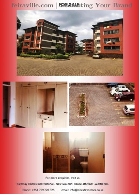 FOR SALE 3 BEDROOM IN WESTLANDS