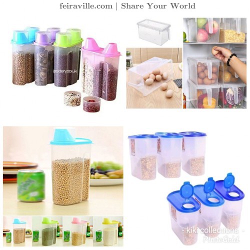 Fridge organizers to cereal containers