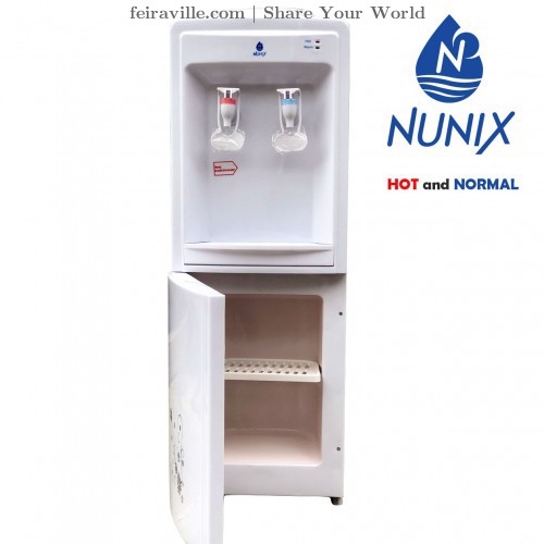 Happiness comes with a cold and hot nunix water dispenser