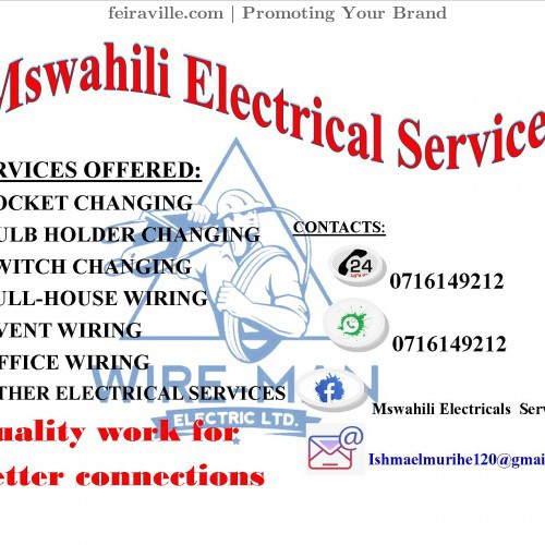 Mswahili electrical service